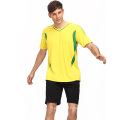 camisa de futebol para homens novo design em branco atacado modelo